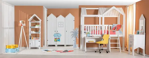 Dětský pokoj dundee - bílá