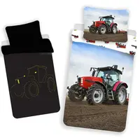 Svítící povlečení traktor red