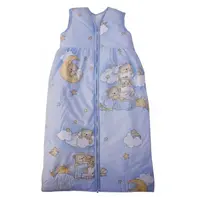 Detský spací vak obláčik - modrá