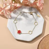 Ion Plating(IP) 304 Stainless Steel Link Bracelets