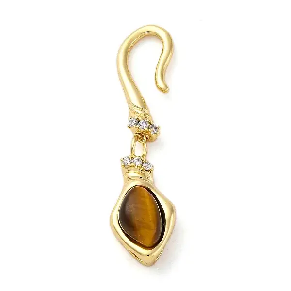 Brass S-Hook Clasps