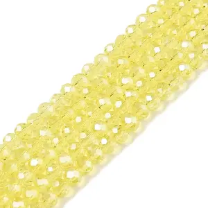 Electroplate Glass Beads Strands