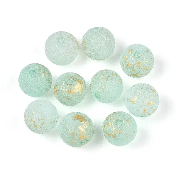 Baking Painted Glass Beads