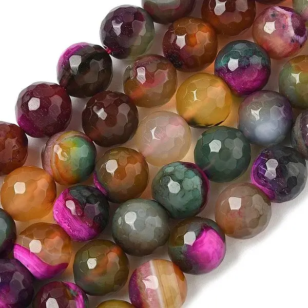 Natural Agate Beads Strands