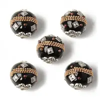 Handmade Indonesia Round Beads