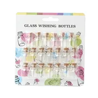 Bead Containers Clear Glass Jar Glass Bottles