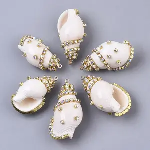 Natural Conch Shell Pendants