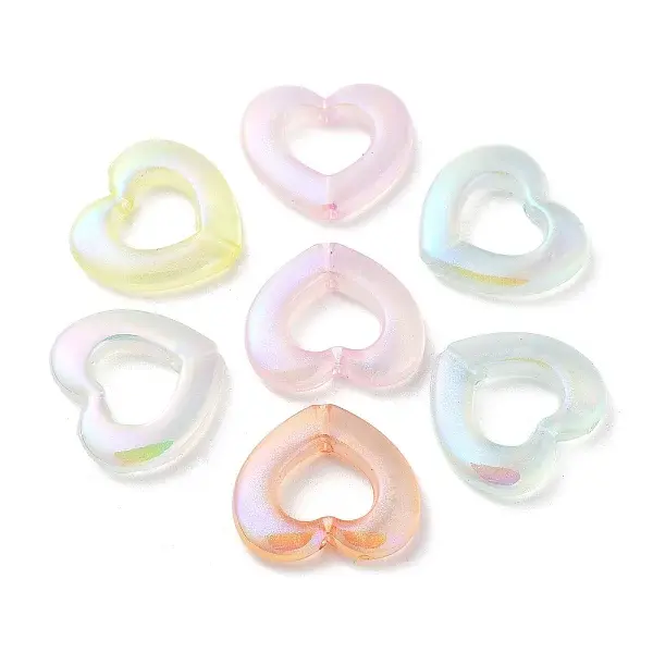 UV Plating Transparent Acrylic Beads