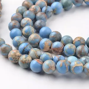 Natural Imperial Jasper Beads Strands