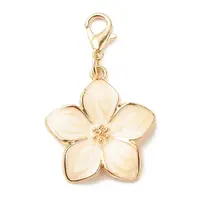 Alloy Enamel Flower Pendant Decorations