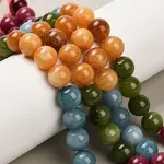 Natural White Jade Beads Strands