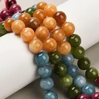 Natural White Jade Beads Strands