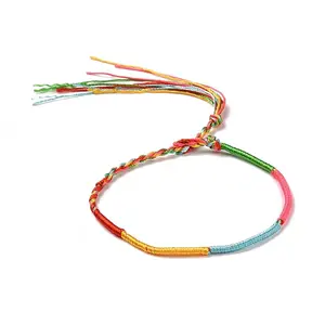 Polyester Braided String Cord Bracelet