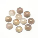 Natural Gray Agate Cabochons