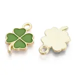 Rack Plating Alloy Enamel Pendants