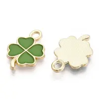 Rack Plating Alloy Enamel Pendants