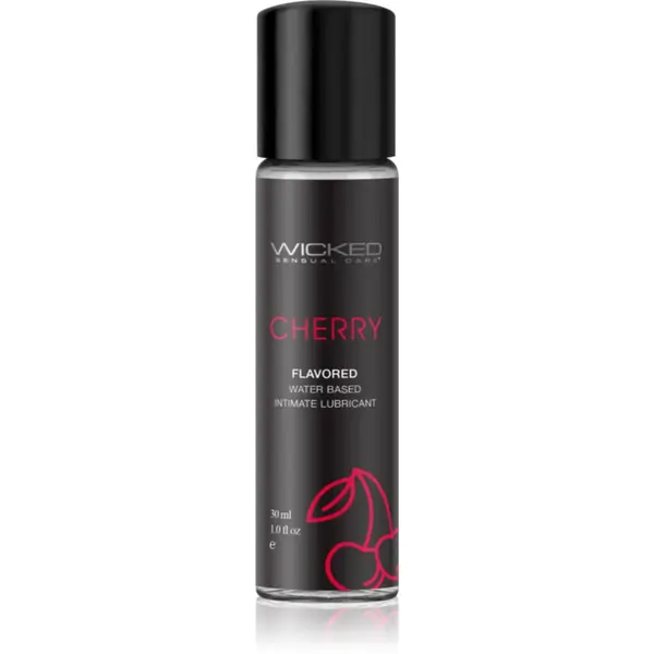 Wicked Aqua Flavored lubrikačný gél s príchuťou Cherry 30 ml