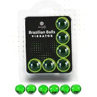 Secret play Brazilian Shock 6 Balls Set tělový olej 6x4 g