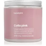 BeastPink Colla Pink prášek na přípravu nápoje s kolagenem příchuť Strawberry Lemonade 240 g