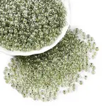 6/0 Transparent Inside Colours Glass Seed Round Beads