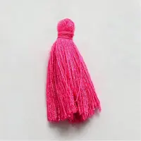 Handmade Polycotton(Polyester Cotton) Tassel Decorations