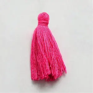 Handmade Polycotton(Polyester Cotton) Tassel Decorations