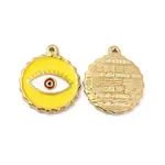 PVD Vacuum Plating 201 Stainless Steel Enamel Pendants