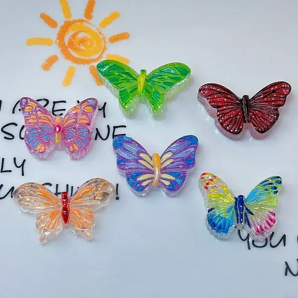 Transparent Resin Enamel Cabochons