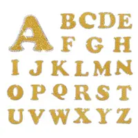 26 Letters Cloth Iron/Sew on Patches