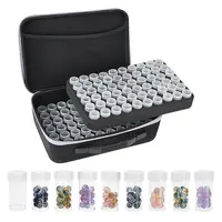 120Pcs Plastic Bead Storage Tubes Sets