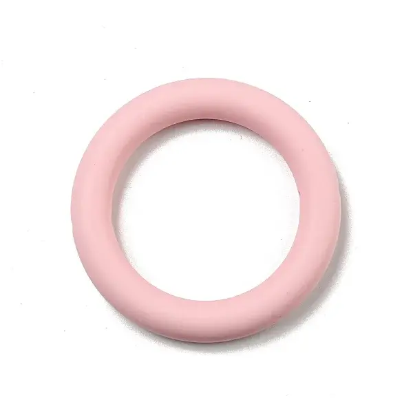 Ring Silicone Focal Beads
