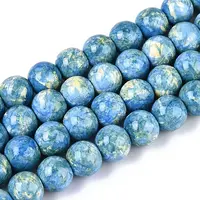 Baking Paint Glass Beads Strands