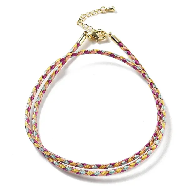 Polyester Cord Braided Necklace Makings