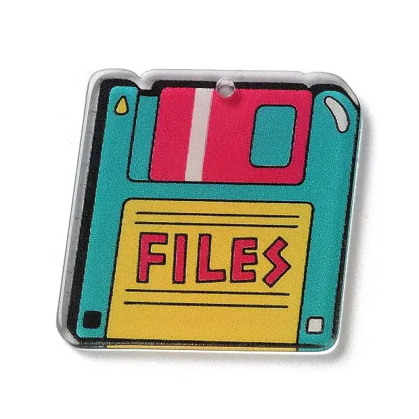 Transparent VCD Acrylic Pendants