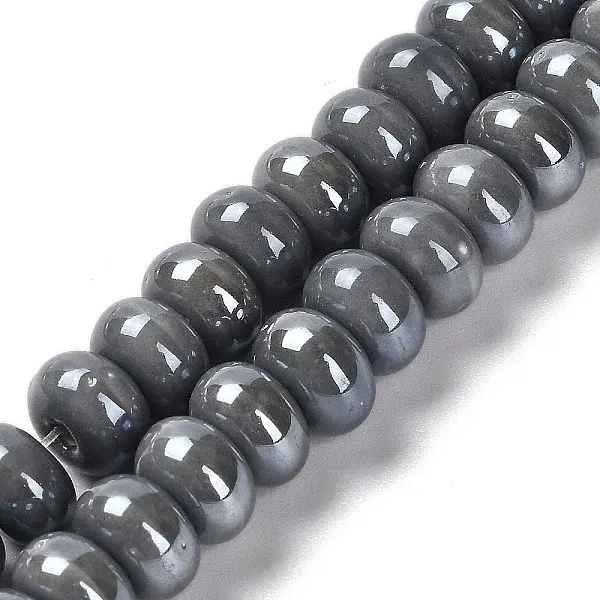 Porcelain Rondelle Beads