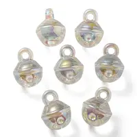 UV Plating Rainbow Iridescent Transparent Acrylic Pendant