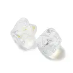 Baking Painted Transparent Glass Beads