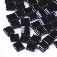 2-Hole Opaque Glass Seed Beads