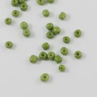 8/0 3mm Baking Paint Glass Seed Beads Loose Spacer Beads