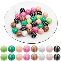 50pcs Opaque Acrylic Beads