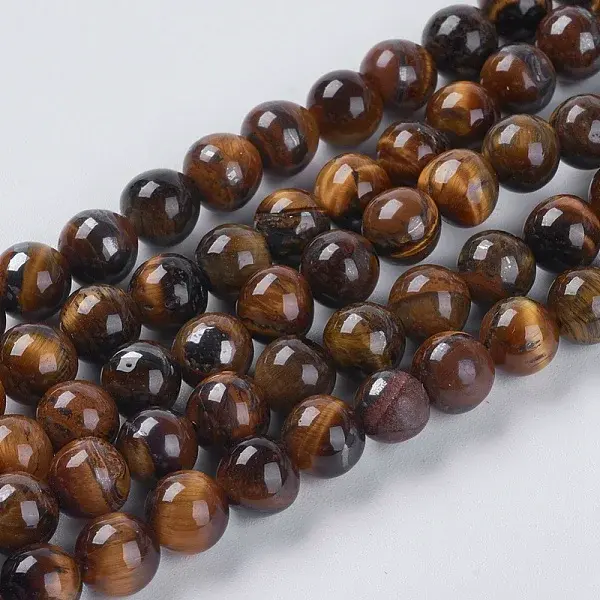 Natural Tiger Eye Beads Strands