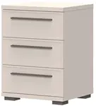 Vysoký noční stolek baptiste - béžová