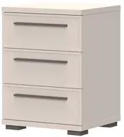 Vysoký noční stolek baptiste - béžová