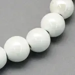 Pearlized Handmade Porcelain Round Beads