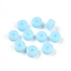 Opaque Solid Color Glass Beads