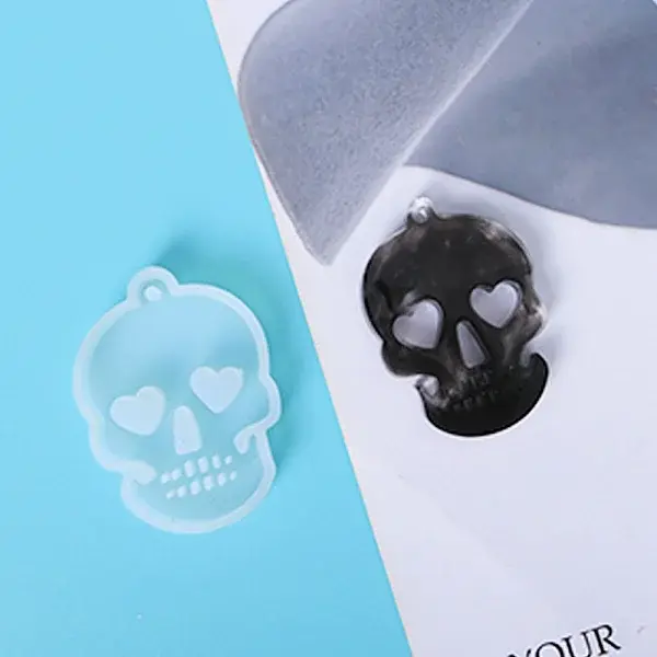 Skull Pendant Silicone Molds