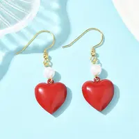 Electroplated 304 Stainless Steel Dangle Earrings