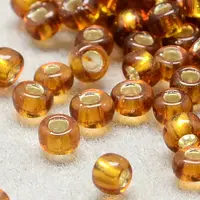 FGB 6/0 Grade A Round Glass Seed Beads