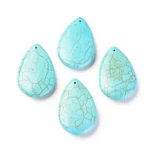 Synthetic Turquoise Big Pendants