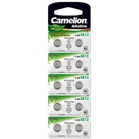 Camelion - Alkalická knoflíková baterie LR44 AG13 10ks